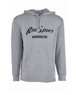 Rise Sport Brooklyn Heather Gray Fleece Hoodie