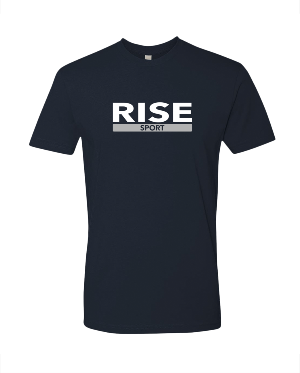 Rise Sport Signature T-shirt Tee Navy Gray